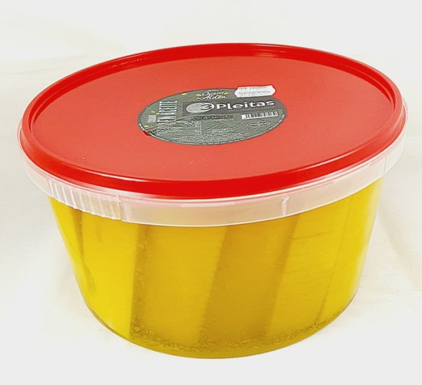 QUESO MEZCLA ACEITE LAMINAS CUBO 3 KG